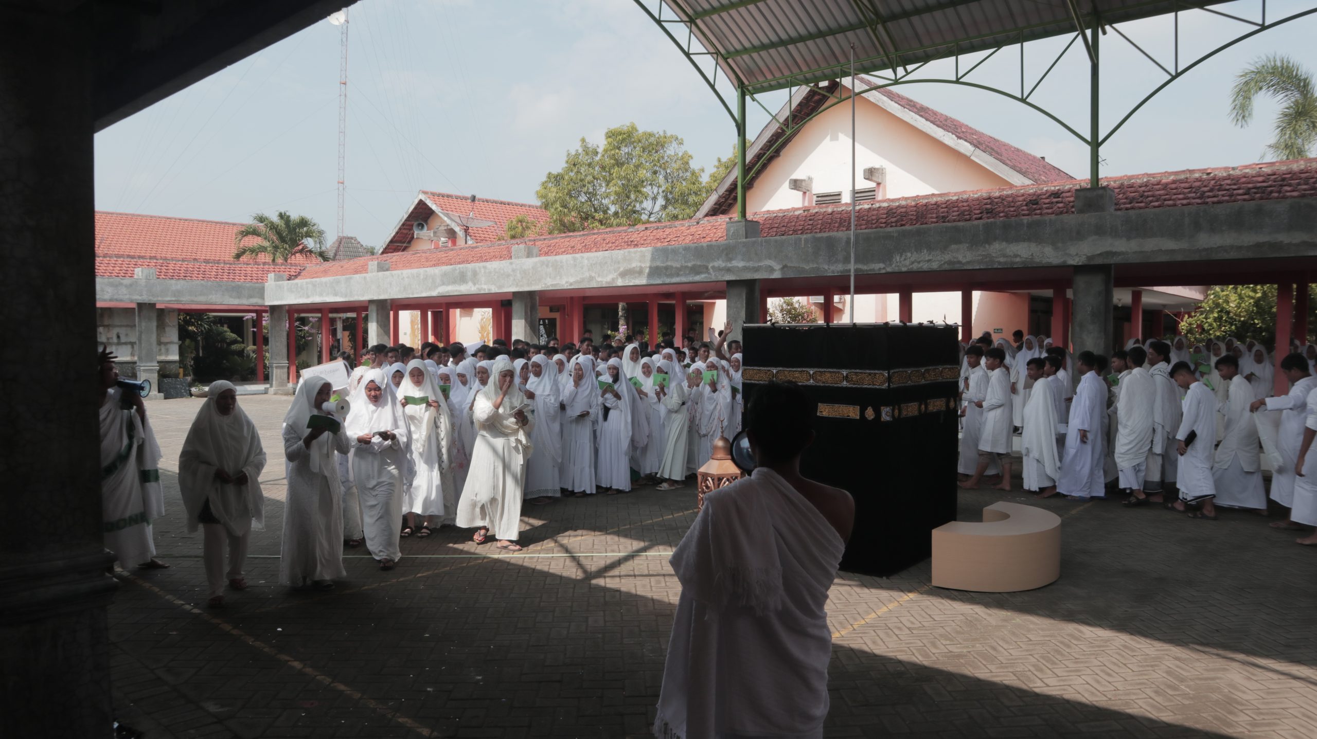 ujian praktik manasik haji smpn 1 tarik tahun 2023